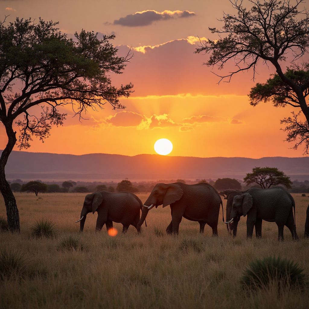 Safari experience in Tanzania