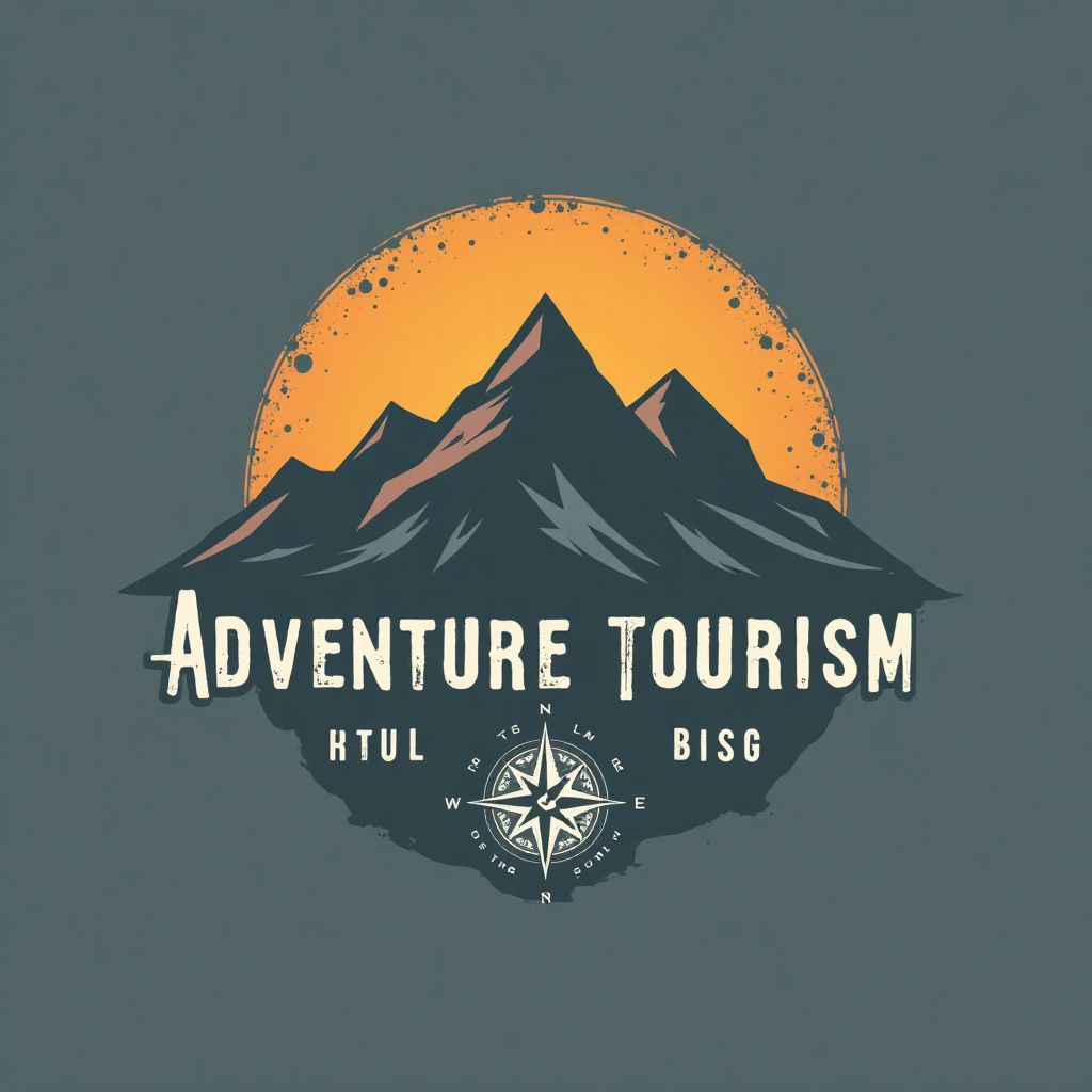 Adventure tours company logo